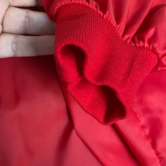 Sale! Vintage 70s Wiman Apparel Red Light Weight Windbreaker - Picture 8 of 9